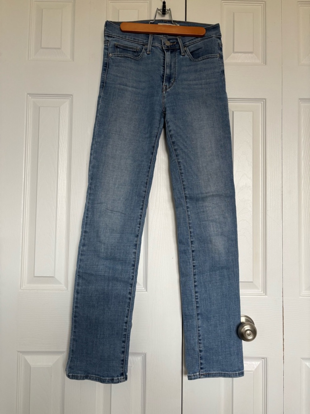 Levi's Light Blue Straight-Leg Jeans